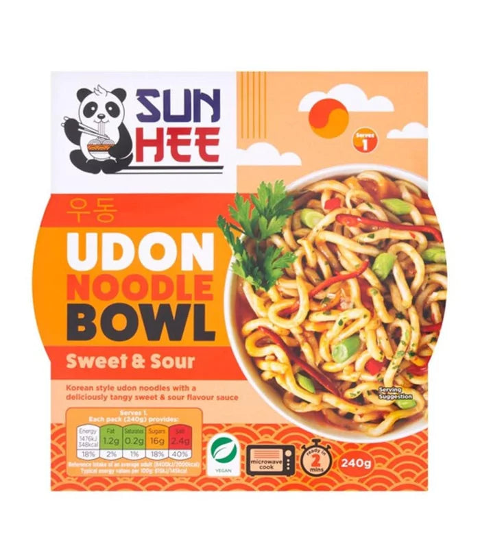 SUNHEE UDON 240G GUSTO AGRODOLCE [box da 12]